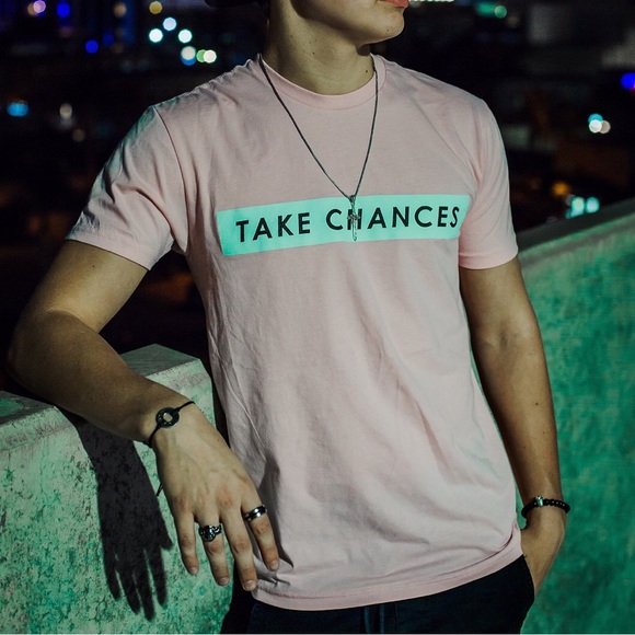 ISO Colby Brock “Take Chances” T-shirt - Picture 2 of 3